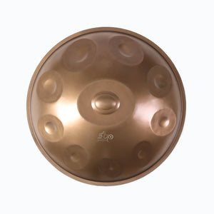 D Kurd 10 handpan - Stainless Steel | Available now | Lucky Bell Handpan "Echo Series"