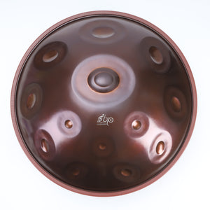 E Amara 20 handpan - Ember Steel | Lucky Bell Handpan "Ember Series"