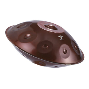BiiMoon Ember Steel Handpan Classic Brown D Kurd 10