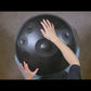 D Kurd 10 handpan - Nitrided Steel | Lucky Bell Handpan "Moonlight Series"